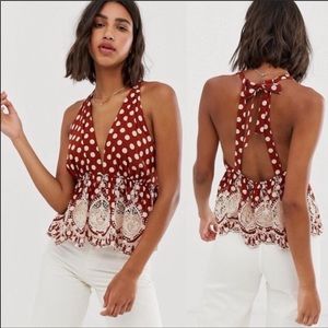 NWT FREE PEOPLE HALTER SIZE M